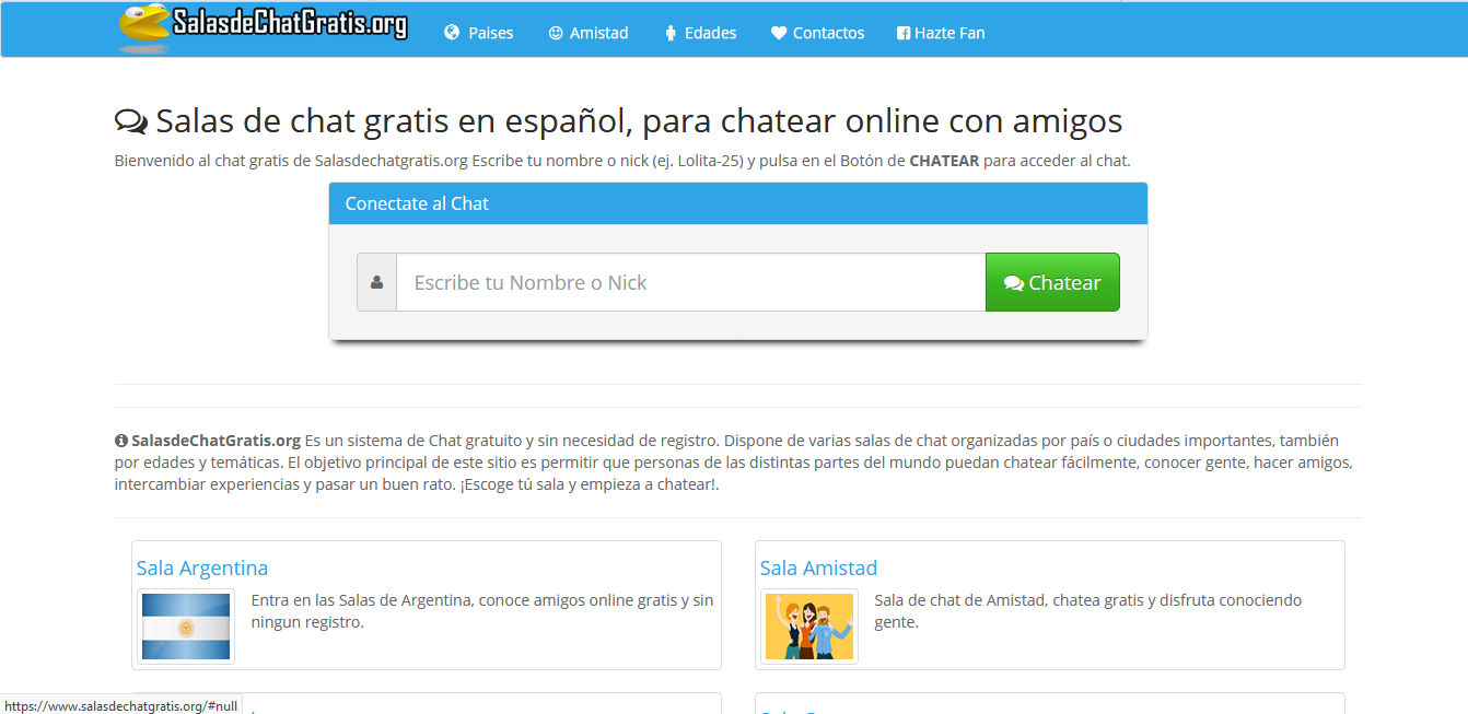 Paginas De Chat Directorio Completo